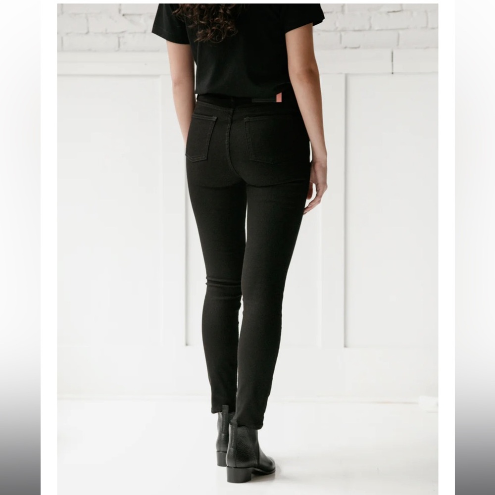 Acne Studios Bla Konst Black Peg Jeans 25x30